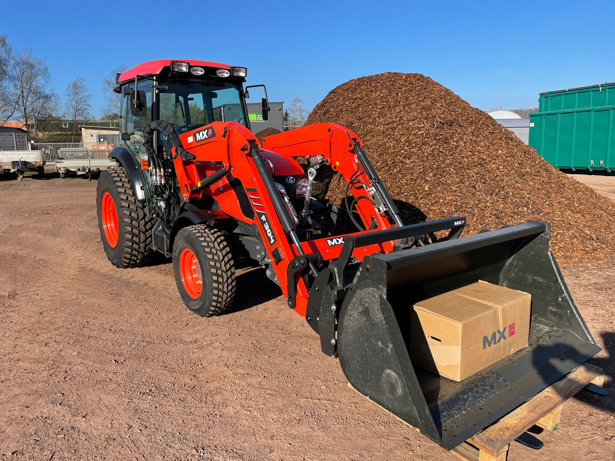 Traktor mit Frontlader